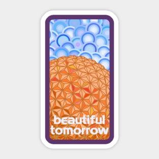 Beautiful Tomorrow Sticker